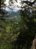 Vue sur le château depuis le lieu de pique-nique