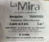 ticket pour la traversée du lac
